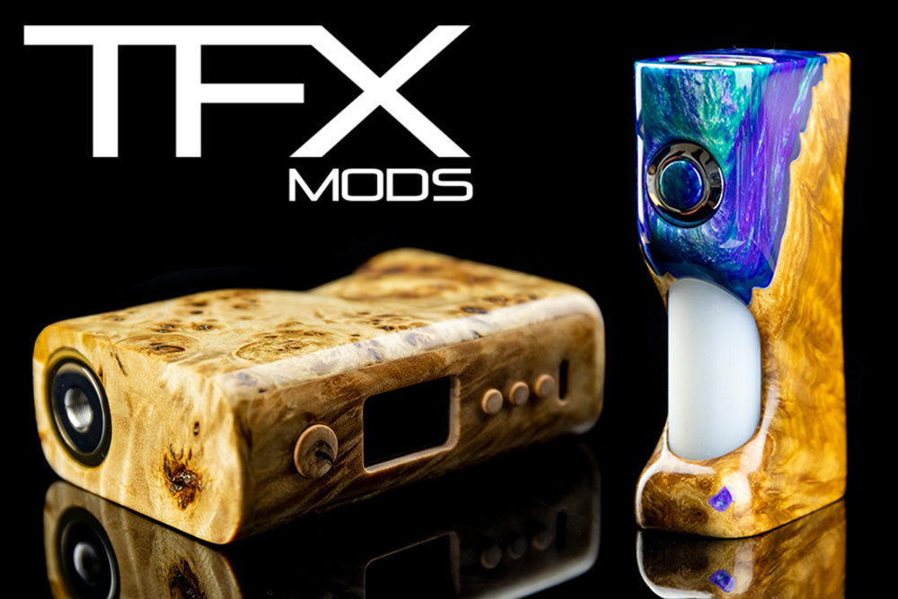 Stabilised Wood - Hybrid Blocks - Squonk Mods - Made In The UK TurnWoodFX Stabilised Wood - Hybrid Blocks - Squonk Mods - Made In The UK TurnWoodFX