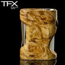 TFX CALI-S Regulated 18650 Squonk Mod (DNA75C) - Maple Burl