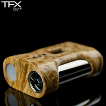 TFX CALI-S Regulated 18650 Squonk Mod (DNA75C) - Maple Burl
