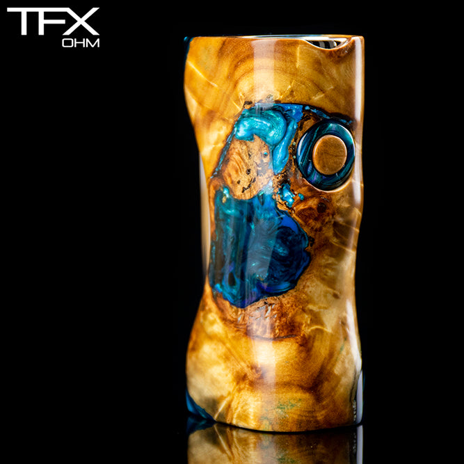 TFX-OHM Hand Crafted Vape Mod | TurnWoodFX TFX-OHM Hand Crafted Vape Mod | TurnWoodFX