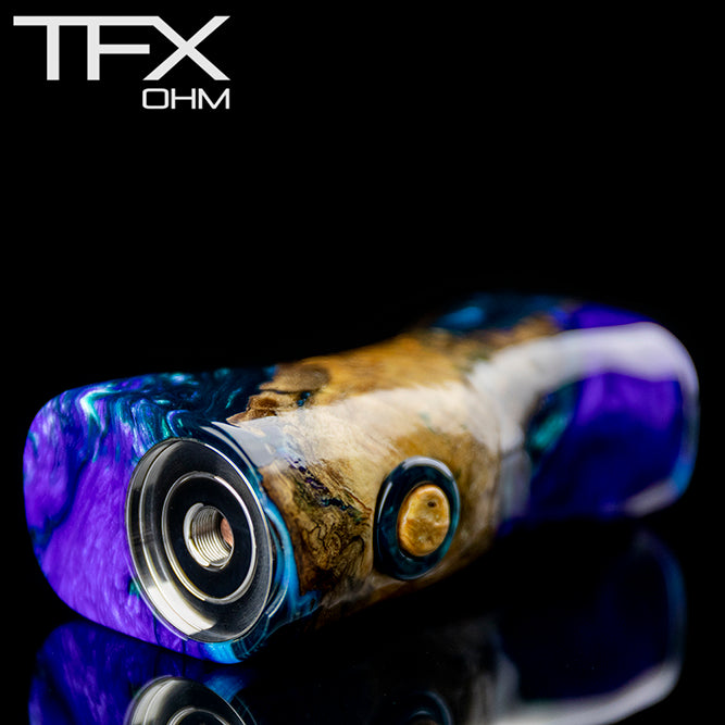 TFX-OHM Hand Crafted Vape Mod | TurnWoodFX TFX-OHM Hand Crafted Vape Mod | TurnWoodFX