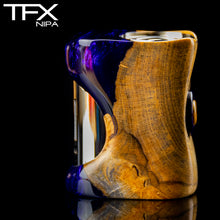 TFX-NIPA 18350 Vape Mod (ClickFet) - Stabilised Oak Burr