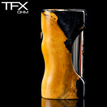 TFX-OHM - 21700 - Vape Mod (ClickFet) - Stabilised Oak Burr