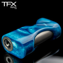 TFX-KERA V2 - Squonk Mod (ClickFet) - Sky Blue Resin + Opal