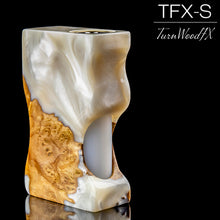 TFX-S Squonk Mod (SwitchFet V2) - Stabilised Brown Mallee Burl