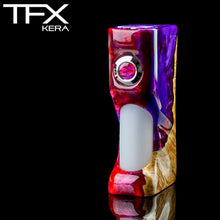 TFX-KERA Squonk Mod (ClickFet) - Red Mallee Burl