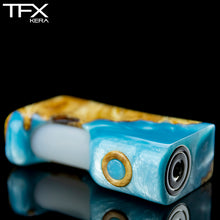TFX-KERA Squonk Mod (ClickFet) - Stabilised Spalted Horse Chestnut