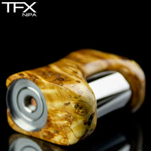 TFX-NIPA 18350 Vape Mod (ClickFet) - Stabilised Spalted Horse Chestnut