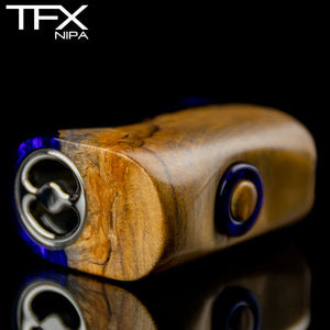 TFX-NIPA 18350 Vape Mod (ClickFet) - Stabilised Oak Burr