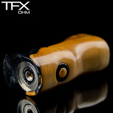 TFX-OHM - 21700 - Vape Mod (ClickFet) - Stabilised Oak Burr